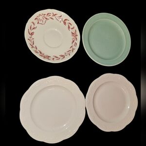 Vintage Saucer Plate Bundle